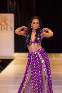 Amethyst Gold Goddess Set