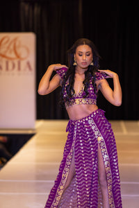 Amethyst Gold Goddess Set