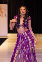 Load image into Gallery viewer, Amethyst Gold Goddess Set
