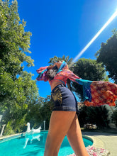 Load image into Gallery viewer, Bohemian Sunset hoodie wrap top
