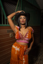 Load image into Gallery viewer, Tie Dye Cowgirl Sharara Pants Set
