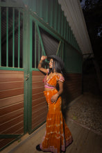Load image into Gallery viewer, Tie Dye Cowgirl Sharara Pants Set
