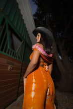 Load image into Gallery viewer, Tie Dye Cowgirl Sharara Pants Set
