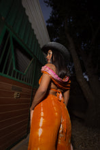 Load image into Gallery viewer, Tie Dye Cowgirl Sharara Pants Set
