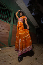 Load image into Gallery viewer, Tie Dye Cowgirl Sharara Pants Set
