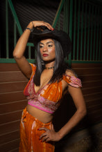 Load image into Gallery viewer, Tie Dye Cowgirl Sharara Pants Set
