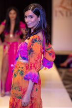 Load image into Gallery viewer, Tropical Mimosa Sharara Pants Set

