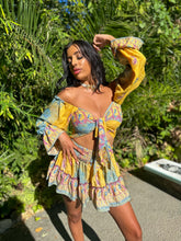 Load image into Gallery viewer, Sun Blossom Micro Mini Skirt Set
