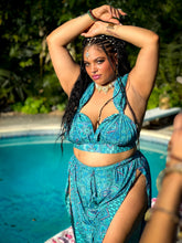 Load image into Gallery viewer, Turquoise Dreams Jasmine Set (PLUS SIZE LARGE CUP SIZE)
