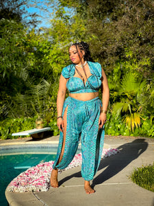 Turquoise Dreams Jasmine Set (PLUS SIZE LARGE CUP SIZE)