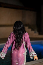 Load image into Gallery viewer, Purple Lotus Jewel Kimono
