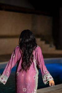 Purple Lotus Jewel Kimono
