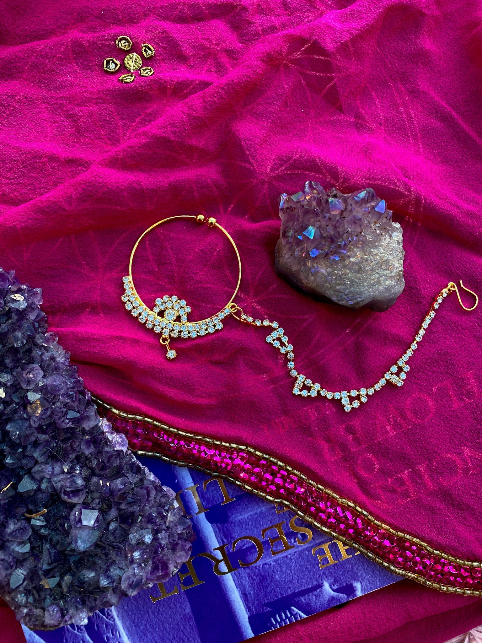 Naath Nose Chain Rings