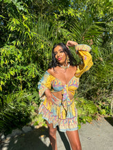 Load image into Gallery viewer, Sun Blossom Micro Mini Skirt Set
