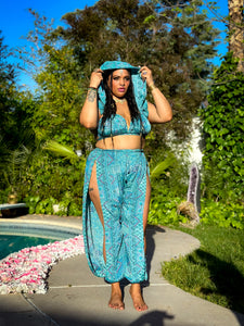 Turquoise Dreams Jasmine Set (PLUS SIZE LARGE CUP SIZE)