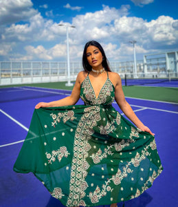 Emerald Diamonds Magic Dress