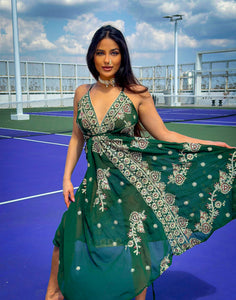 Emerald Diamonds Magic Dress