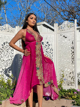 Load image into Gallery viewer, Pink Lotus Bomb Magic Dress
