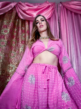 Load image into Gallery viewer, Pink Angel Jasmine Lounge Set (No Slits)
