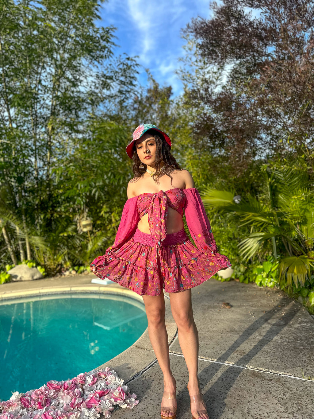 Jungle Princess Micro Mini Skirt Set