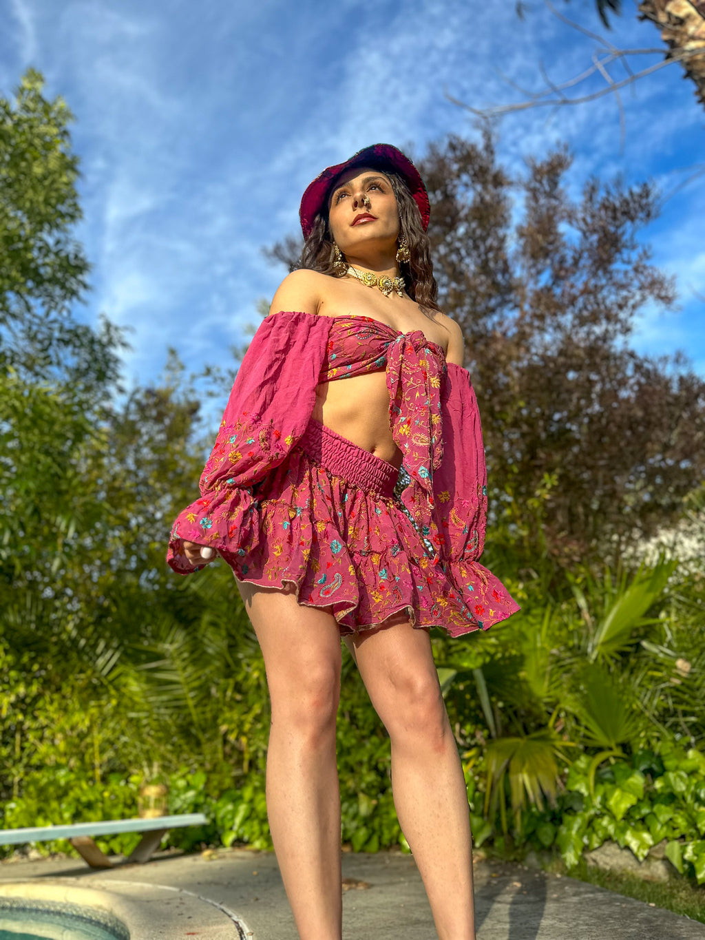 Jungle Princess Micro Mini Skirt Set