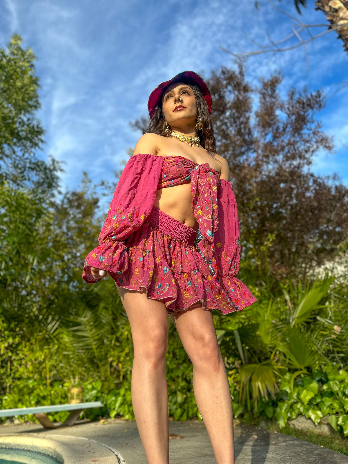Jungle Princess Micro Mini Skirt Set