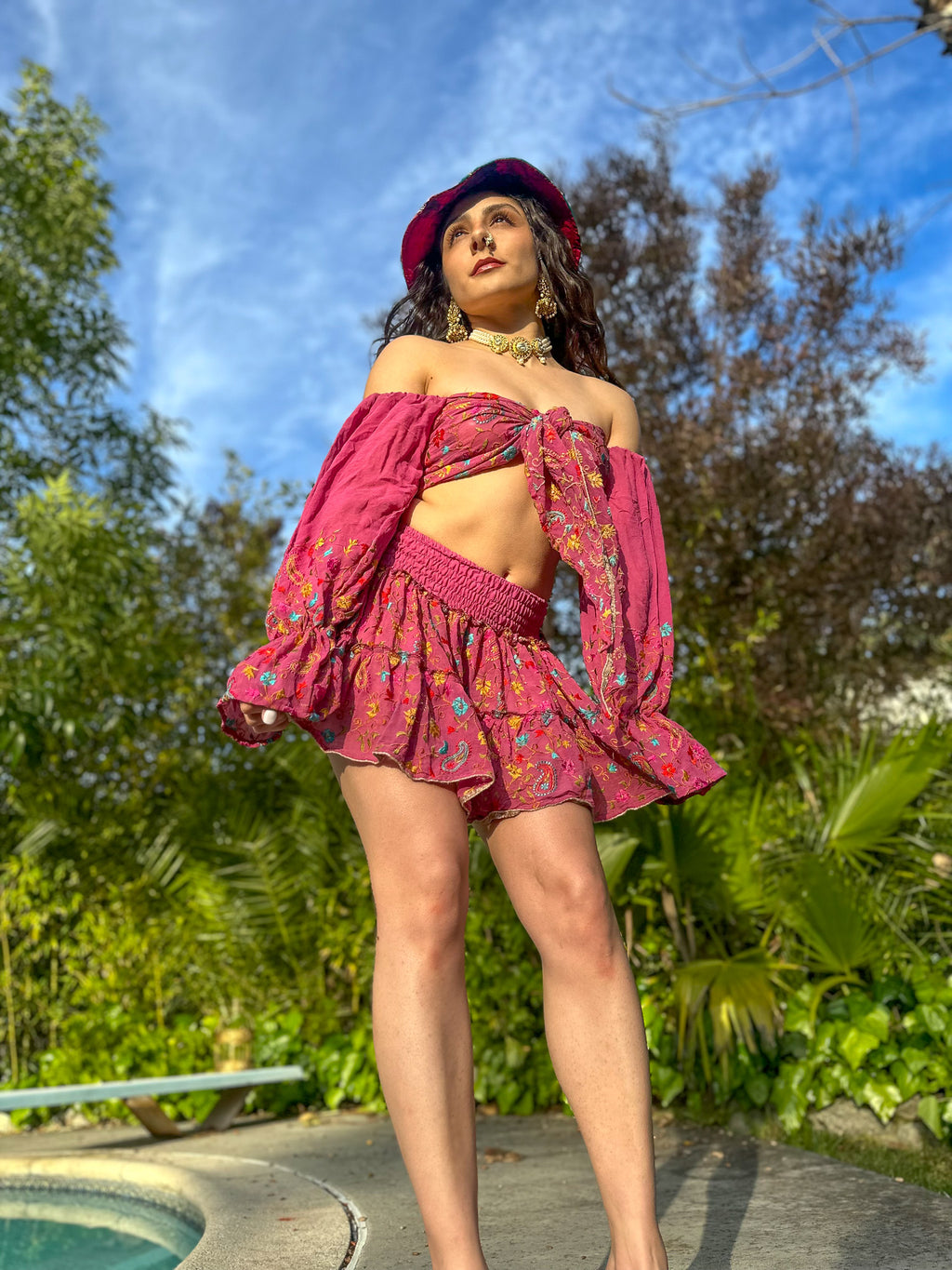 Jungle Princess Micro Mini Skirt Set