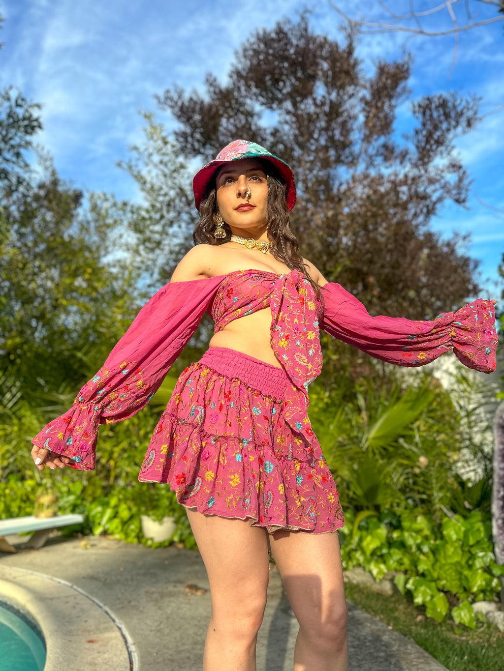 Jungle Princess Micro Mini Skirt Set