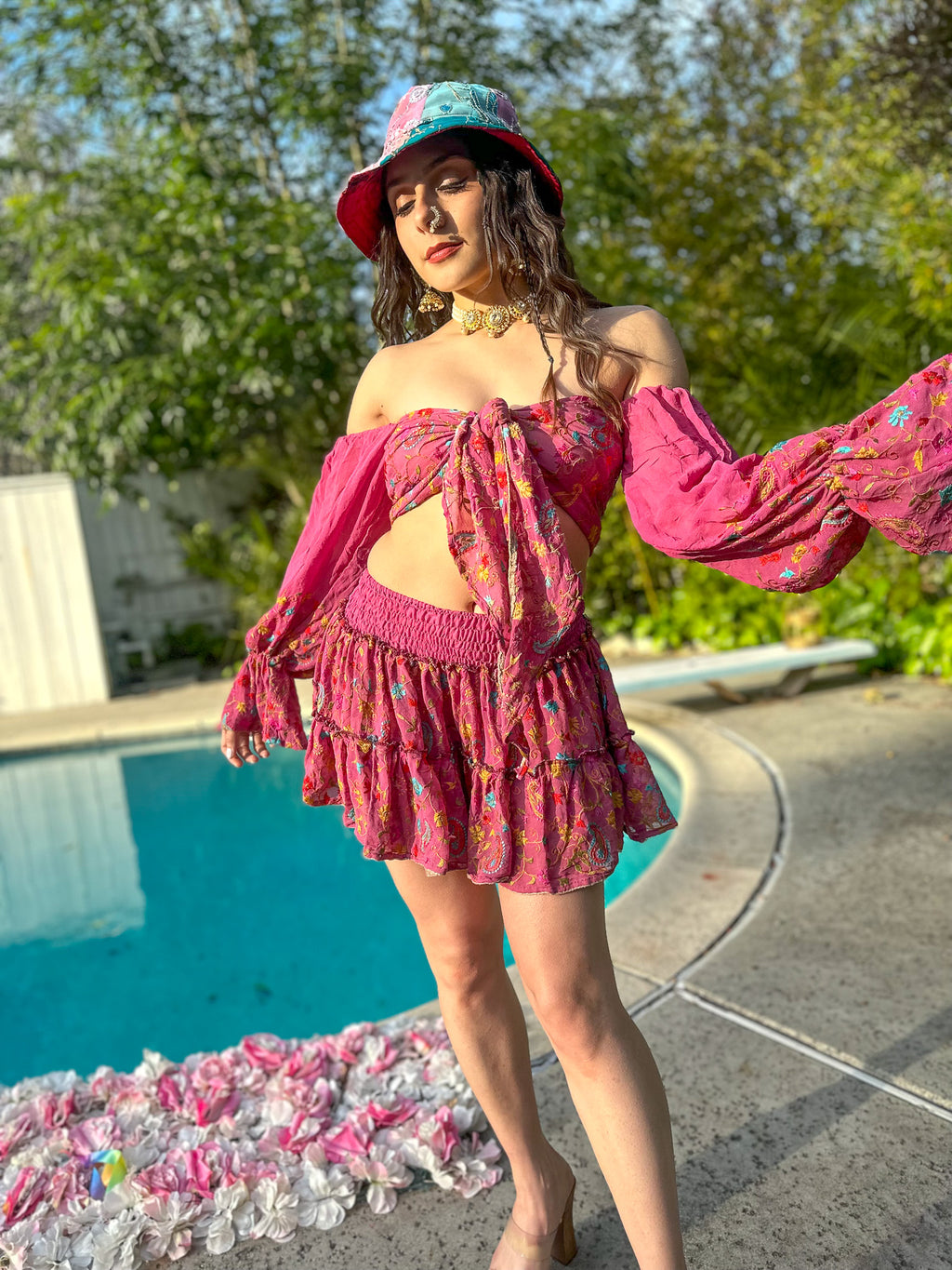 Jungle Princess Micro Mini Skirt Set