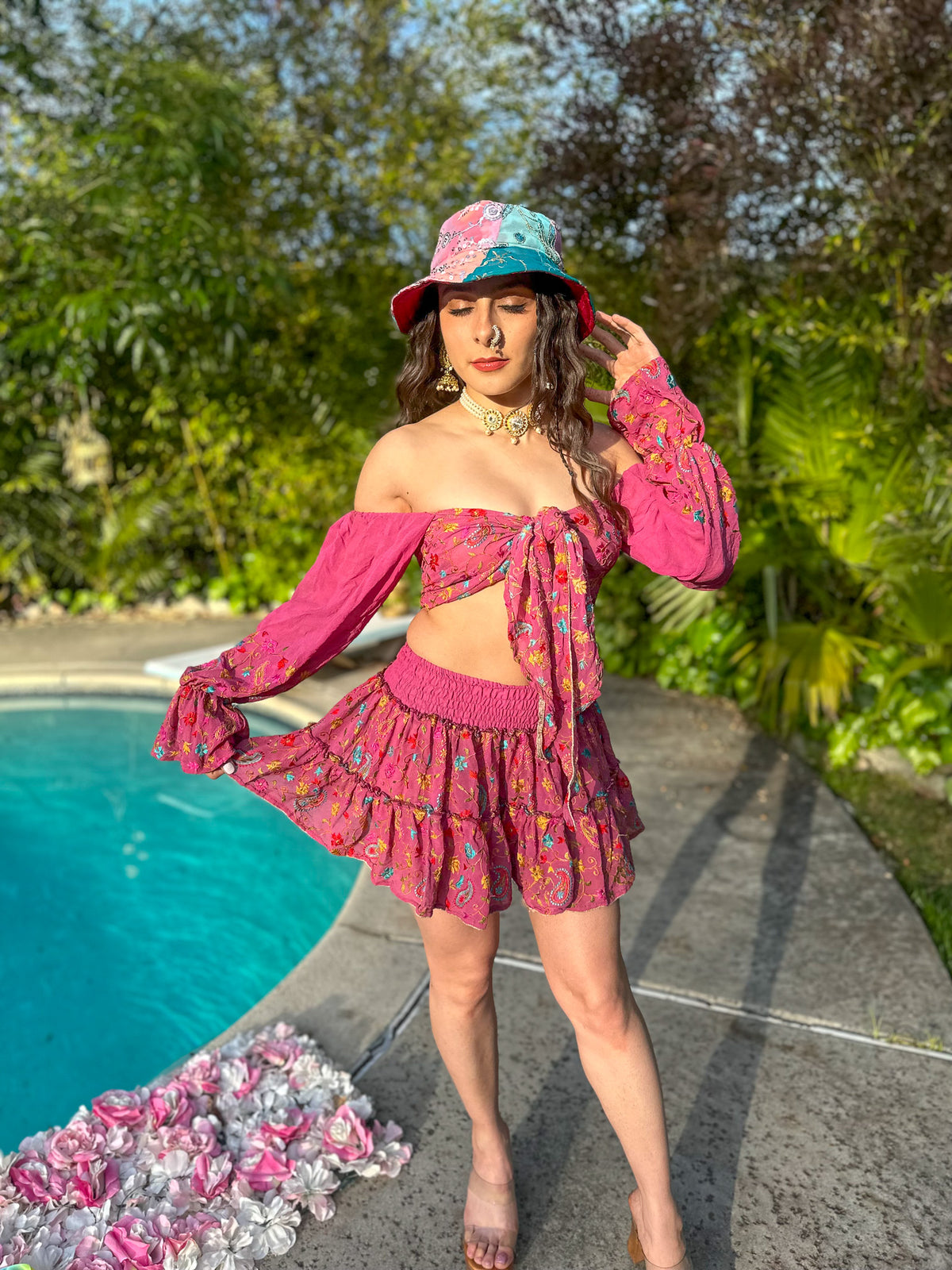 Jungle Princess Micro Mini Skirt Set