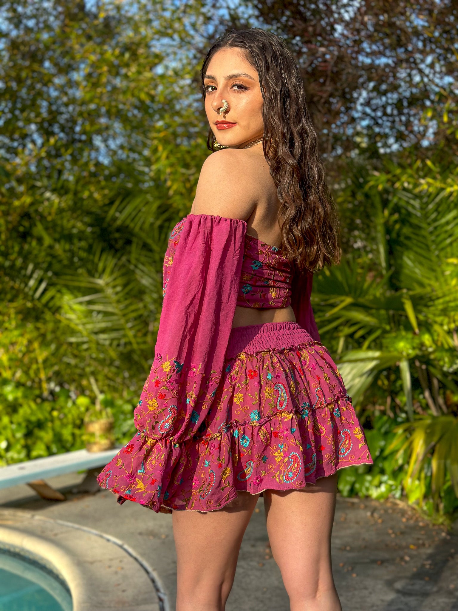 Jungle Princess Micro Mini Skirt Set