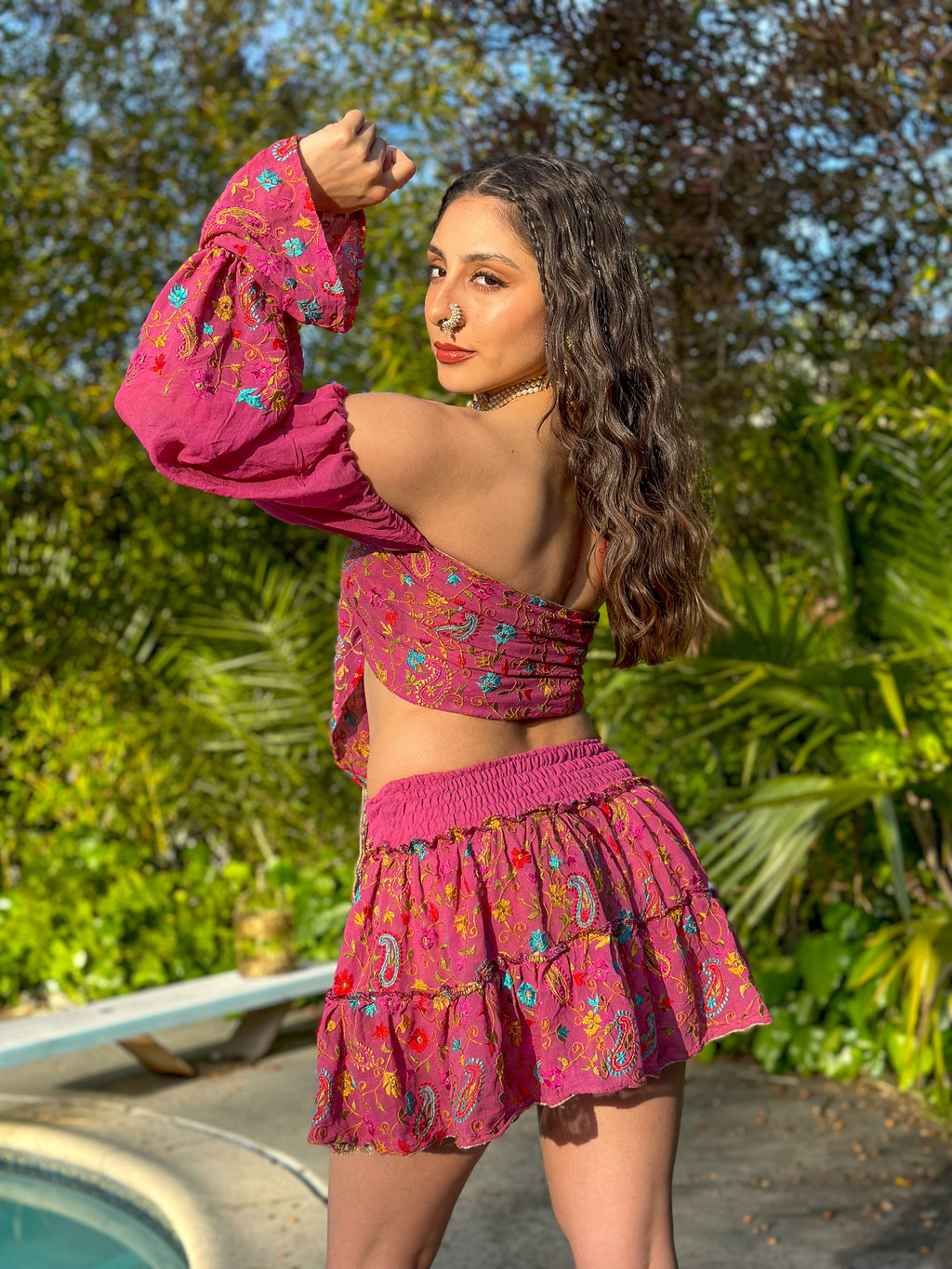 Jungle Princess Micro Mini Skirt Set