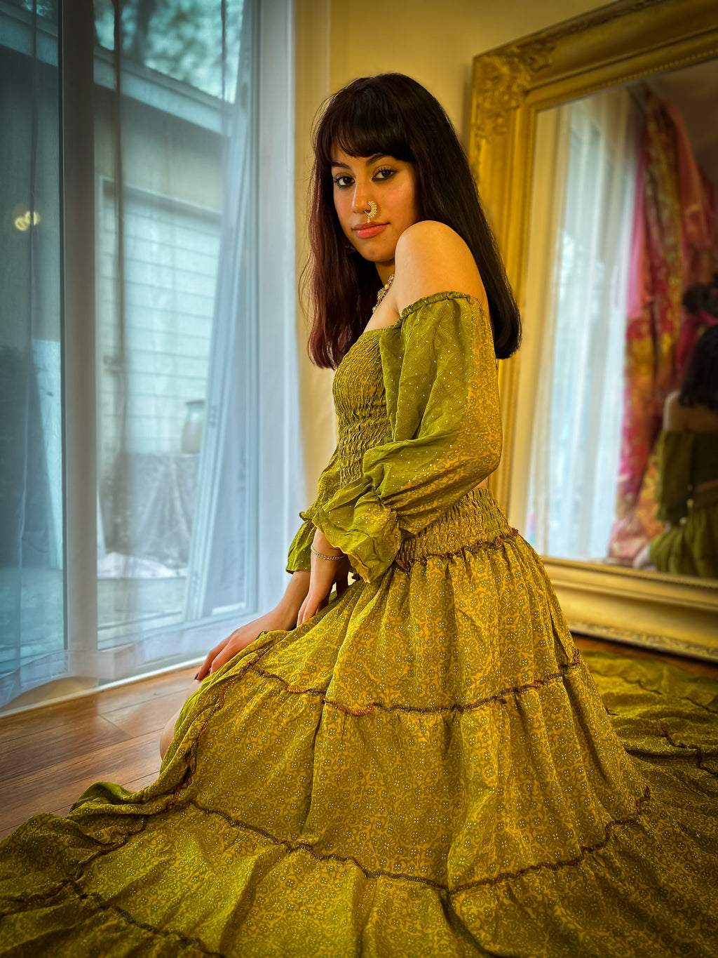 Forest Flower Bollywood Set