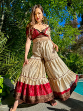 Load image into Gallery viewer, Pearl Rose Sharara Pants Set
