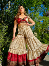 Load image into Gallery viewer, Pearl Rose Sharara Pants Set
