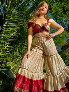 Pearl Rose Sharara Pants Set