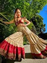 Load image into Gallery viewer, Pearl Rose Sharara Pants Set
