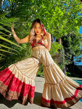 Load image into Gallery viewer, Pearl Rose Sharara Pants Set
