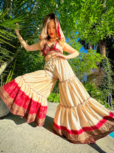 Load image into Gallery viewer, Pearl Rose Sharara Pants Set
