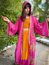 Load image into Gallery viewer, Dragonfruit Love Magic Hoodie Kimono
