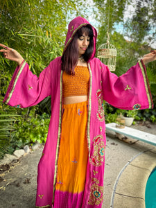 Dragonfruit Love Magic Hoodie Kimono