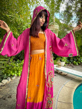 Load image into Gallery viewer, Dragonfruit Love Magic Hoodie Kimono
