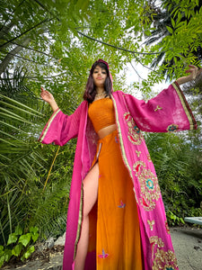 Dragonfruit Love Magic Hoodie Kimono