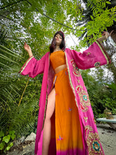 Load image into Gallery viewer, Dragonfruit Love Magic Hoodie Kimono

