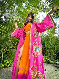 Dragonfruit Love Magic Hoodie Kimono
