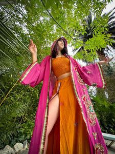 Dragonfruit Love Magic Hoodie Kimono