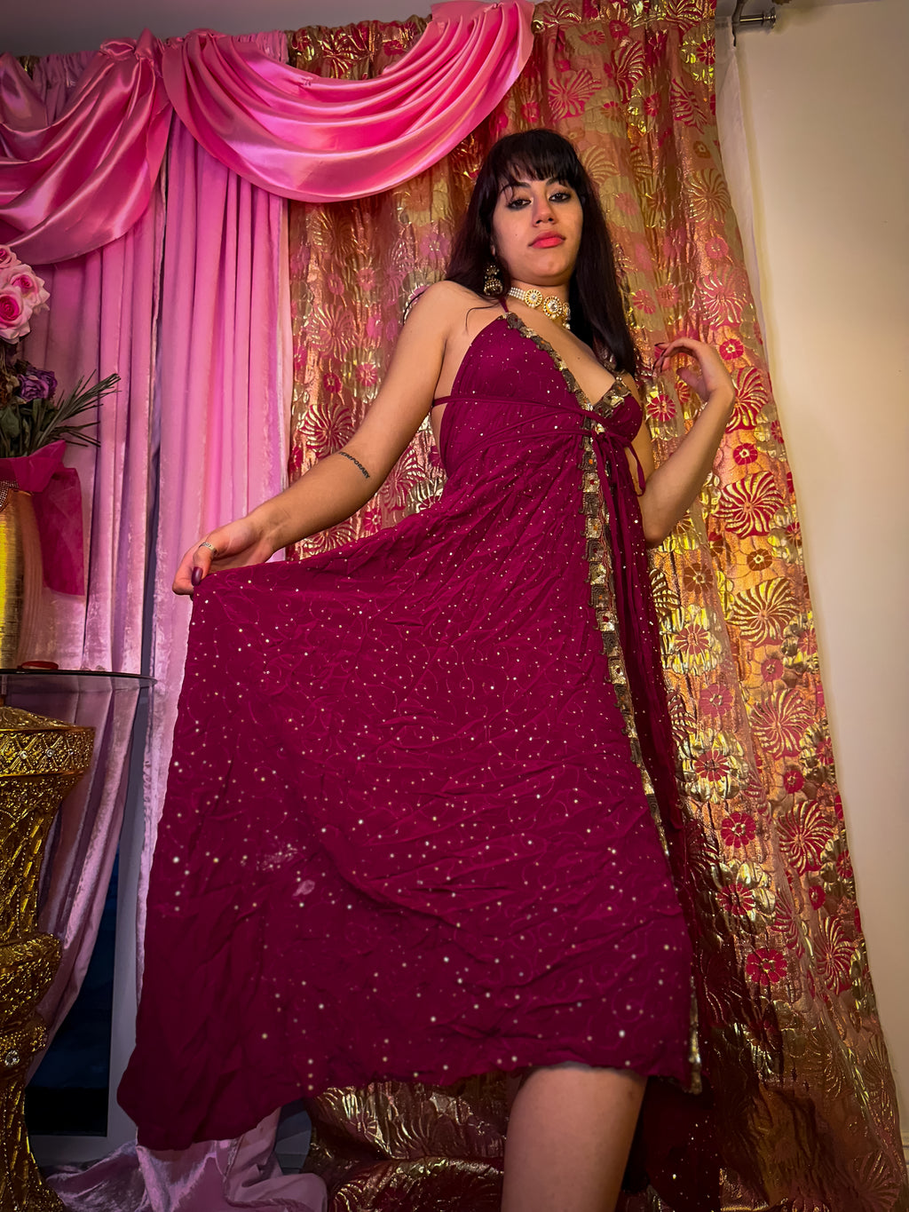 Golden Love Magic Dress