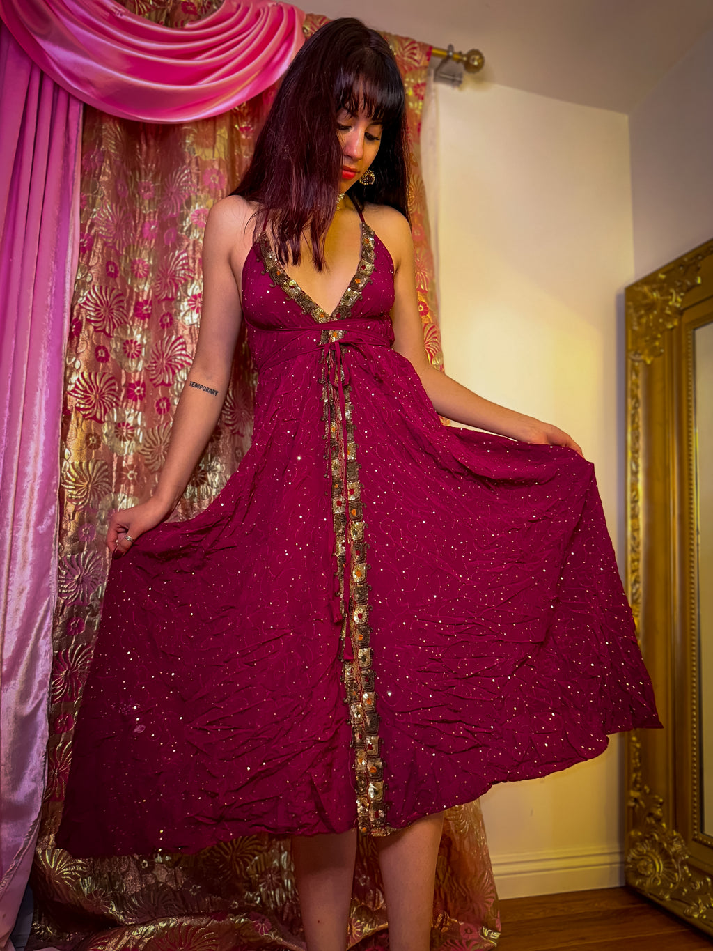 Golden Love Magic Dress