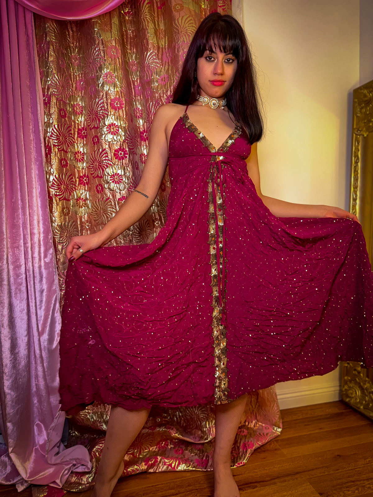 Golden Love Magic Dress
