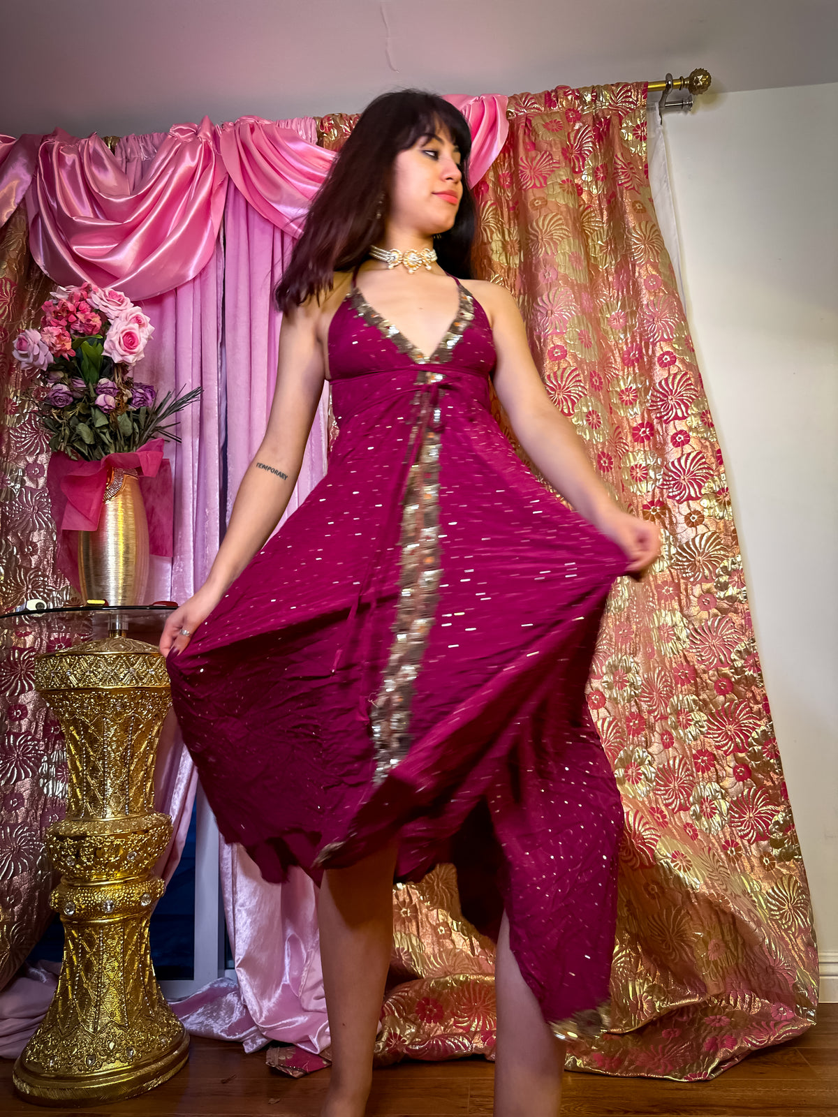 Golden Love Magic Dress